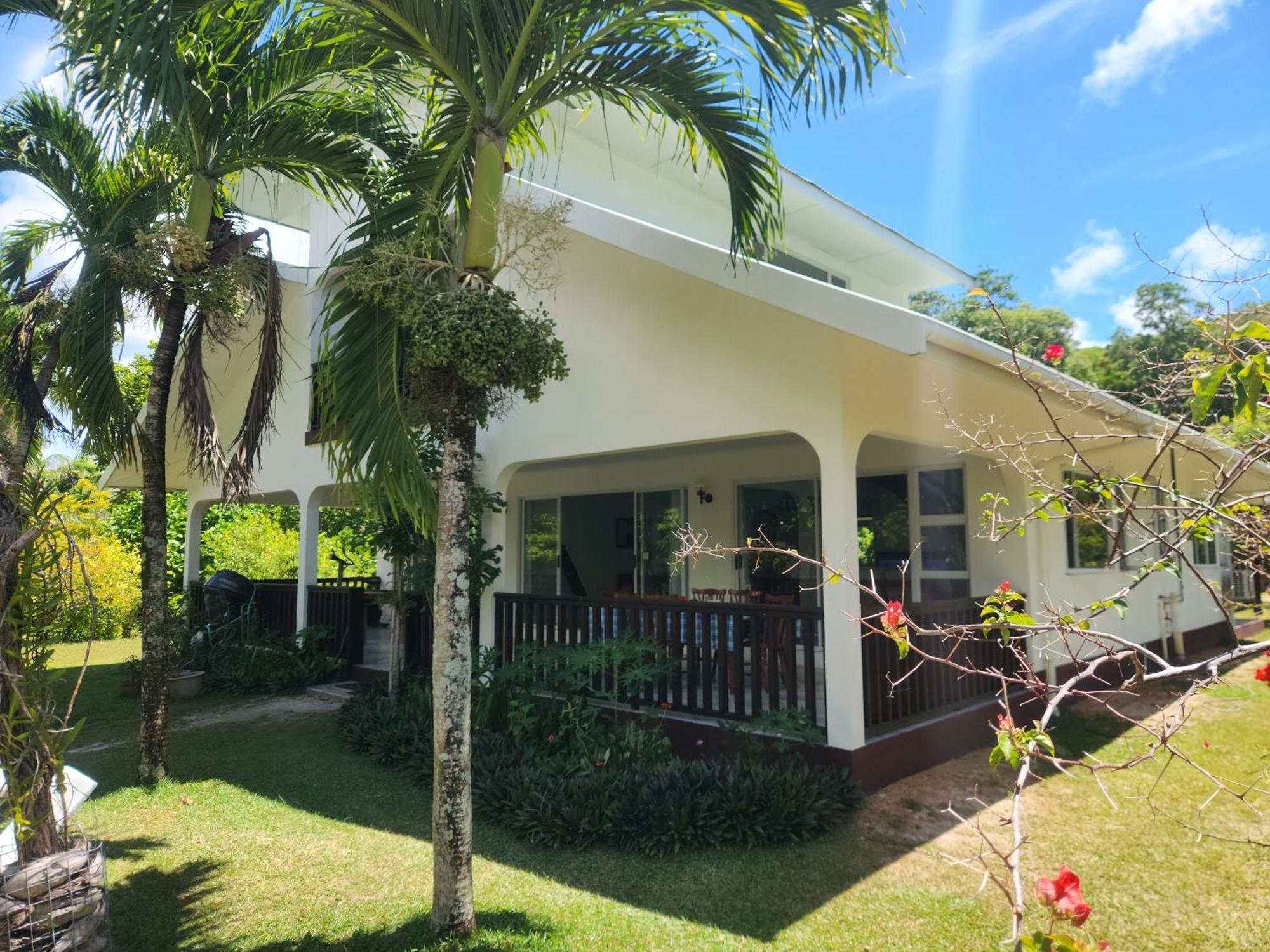 Ferienwohnung Fairy-Tern Chalets Île au Cerf Exterior foto